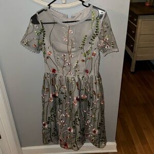 Floral 3d dress. Never worn.